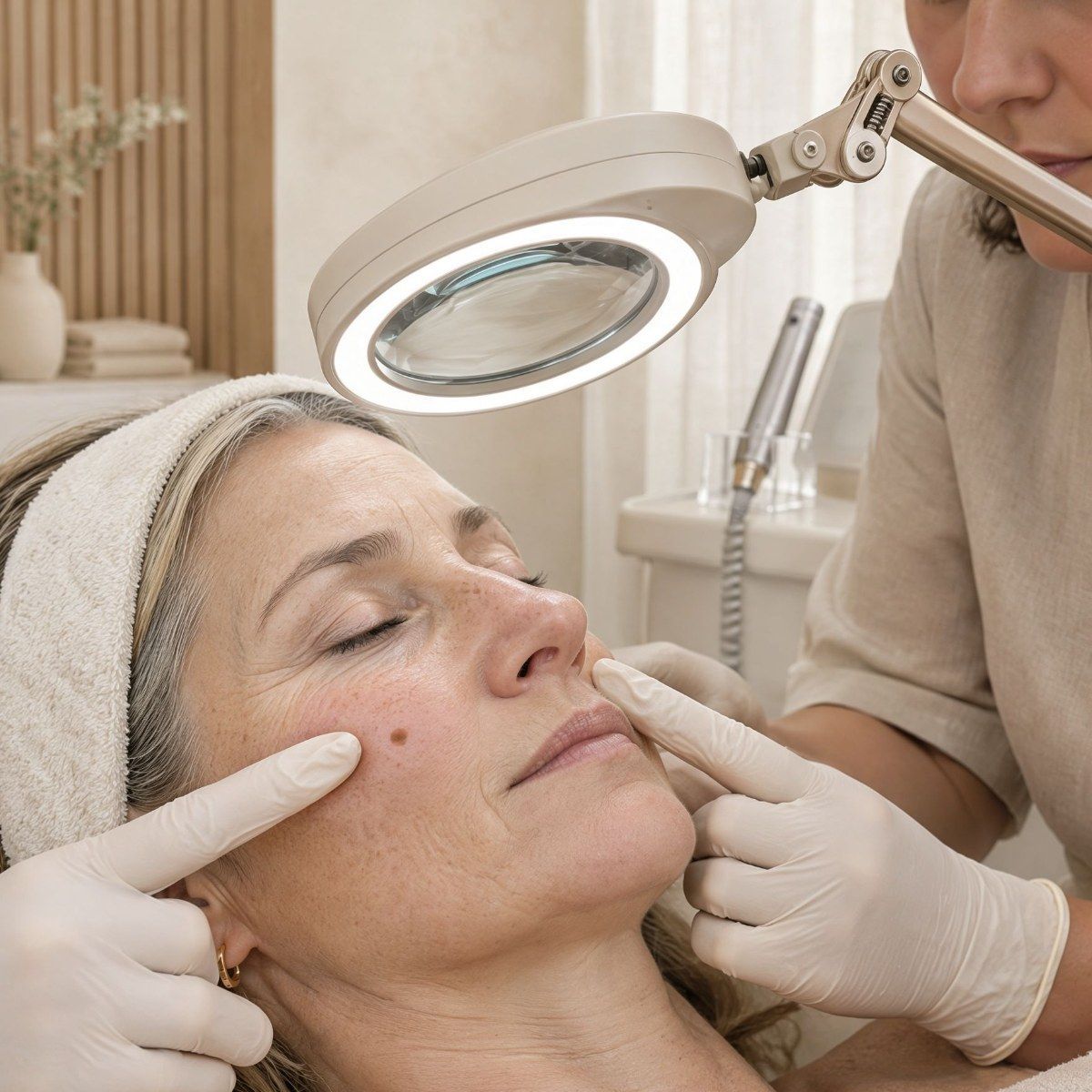 Age Spot Removal treatment at Art of Shine Clinic in Seomyeon, Busan (illustrative photo)