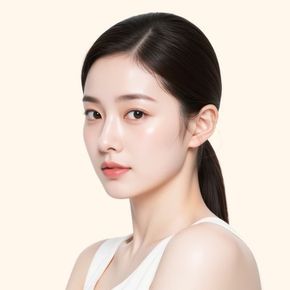 Hydrated glass skin after Water Glow and Rejuran skin booster injections in Busan