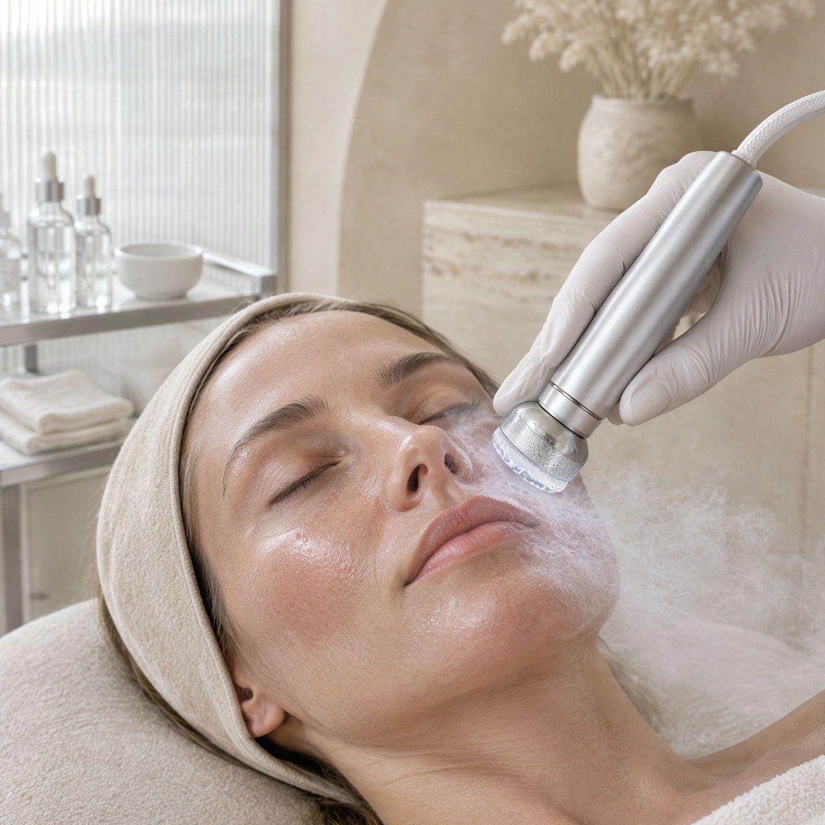 Cryocell treatment at Art of Shine Clinic in Seomyeon, Busan (illustrative photo)