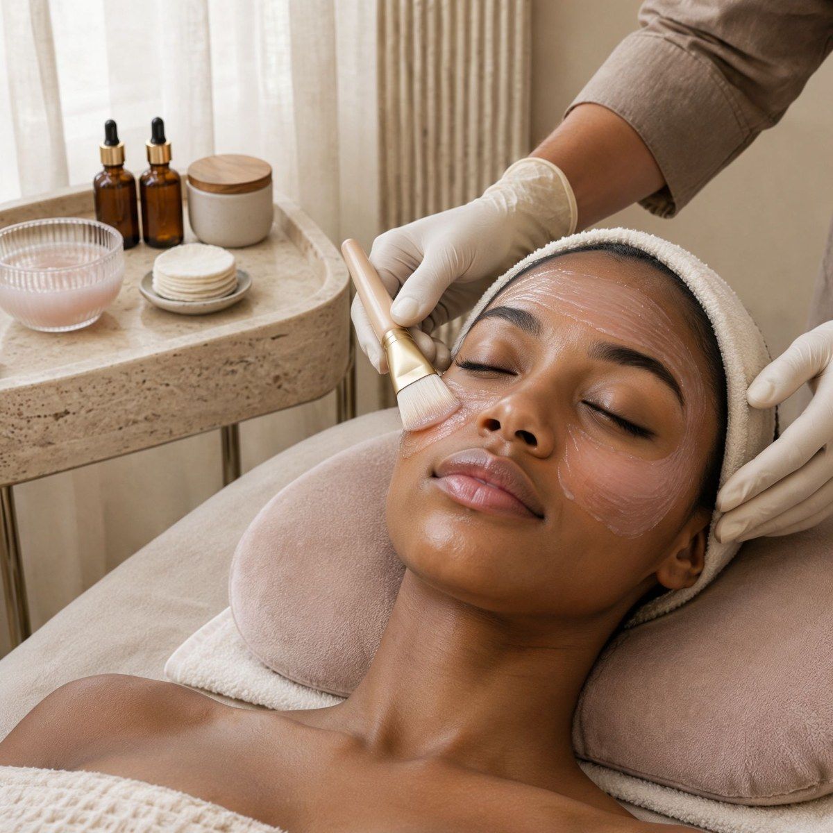 Milk Peel treatment at Art of Shine Clinic in Seomyeon, Busan (illustrative photo)