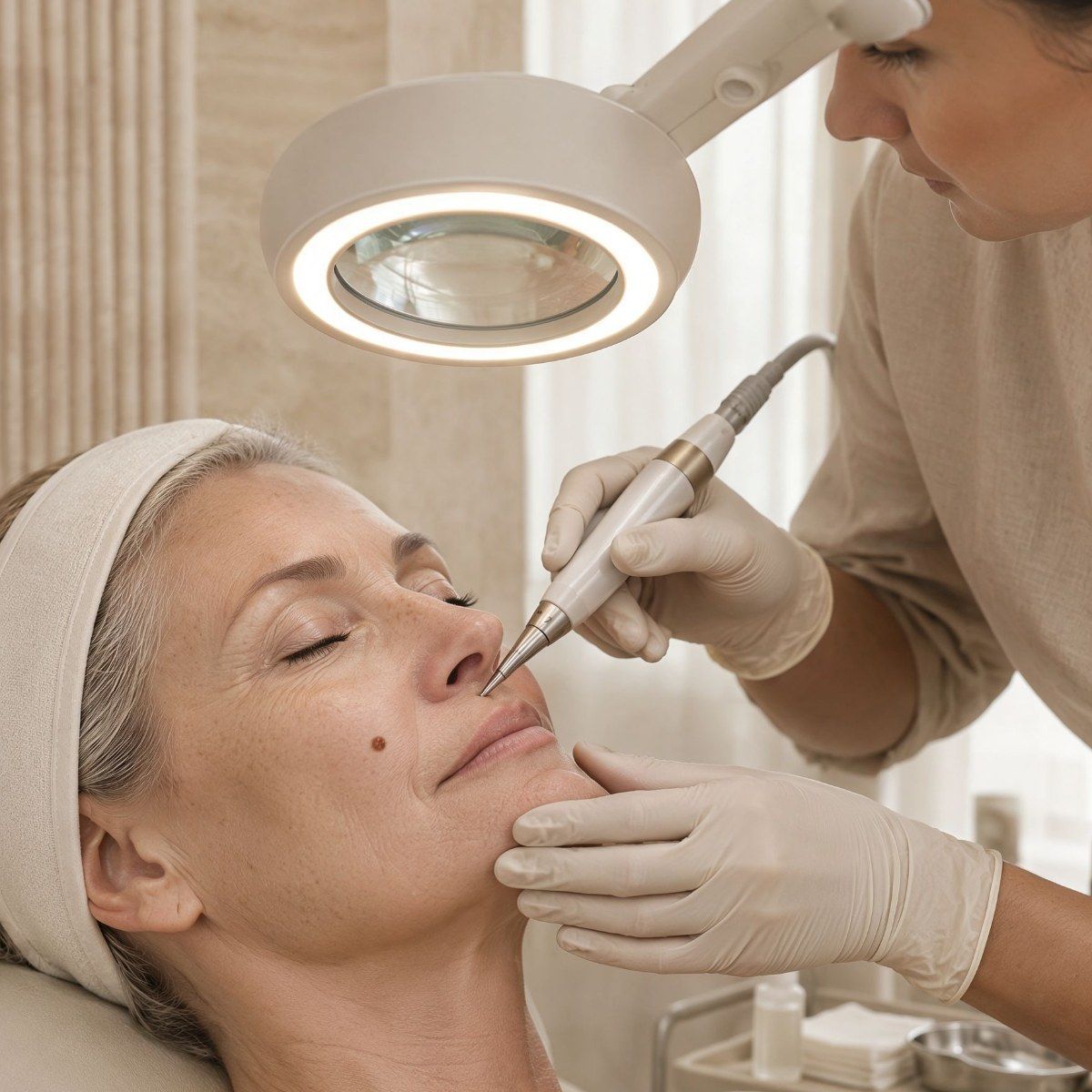 Mole Removal treatment at Art of Shine Clinic in Seomyeon, Busan (illustrative photo)