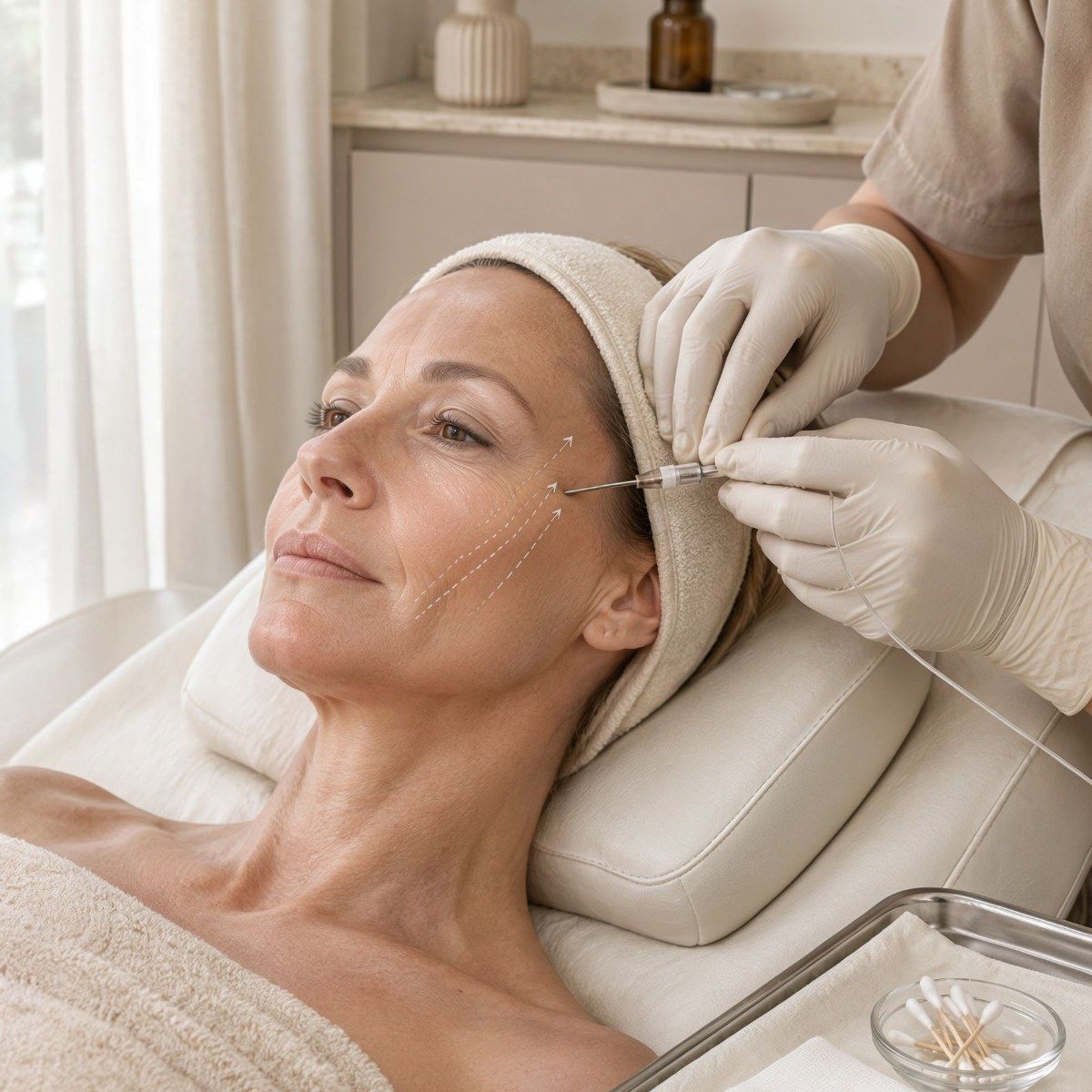 Mono Threads treatment at Art of Shine Clinic in Seomyeon, Busan (illustrative photo)