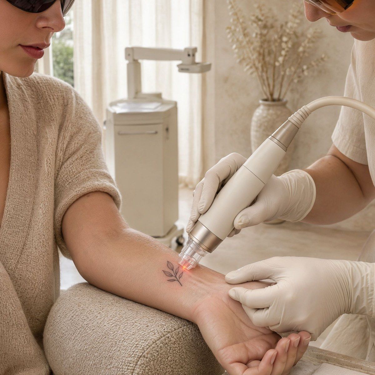 Tattoo Removal treatment at Art of Shine Clinic in Seomyeon, Busan (illustrative photo)