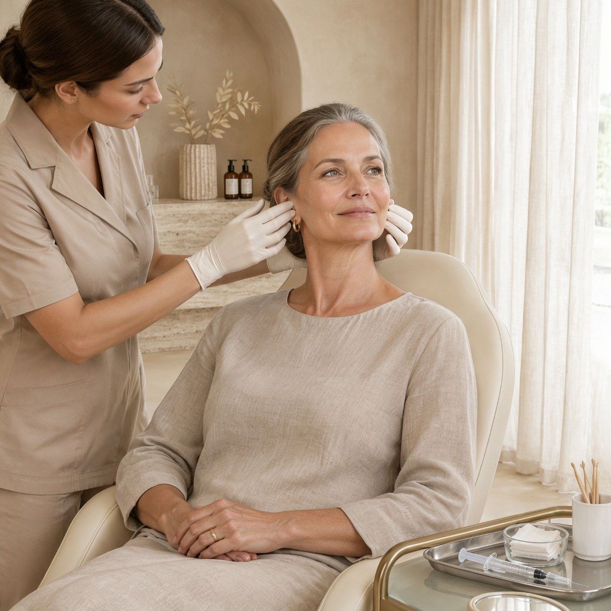 Temple Filler treatment at Art of Shine Clinic in Seomyeon, Busan (illustrative photo)
