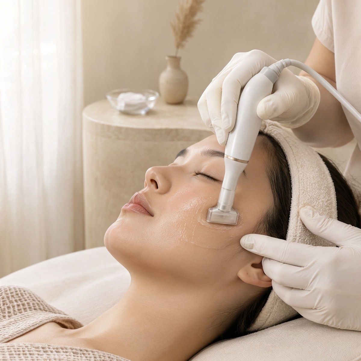 Ultherapy PRIME treatment at Art of Shine Clinic in Seomyeon, Busan (illustrative photo)