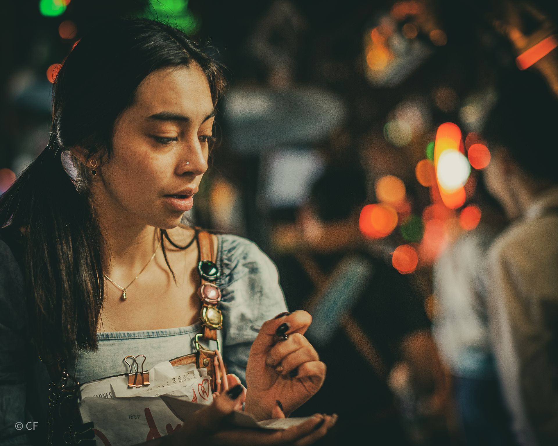 Women in restaurant