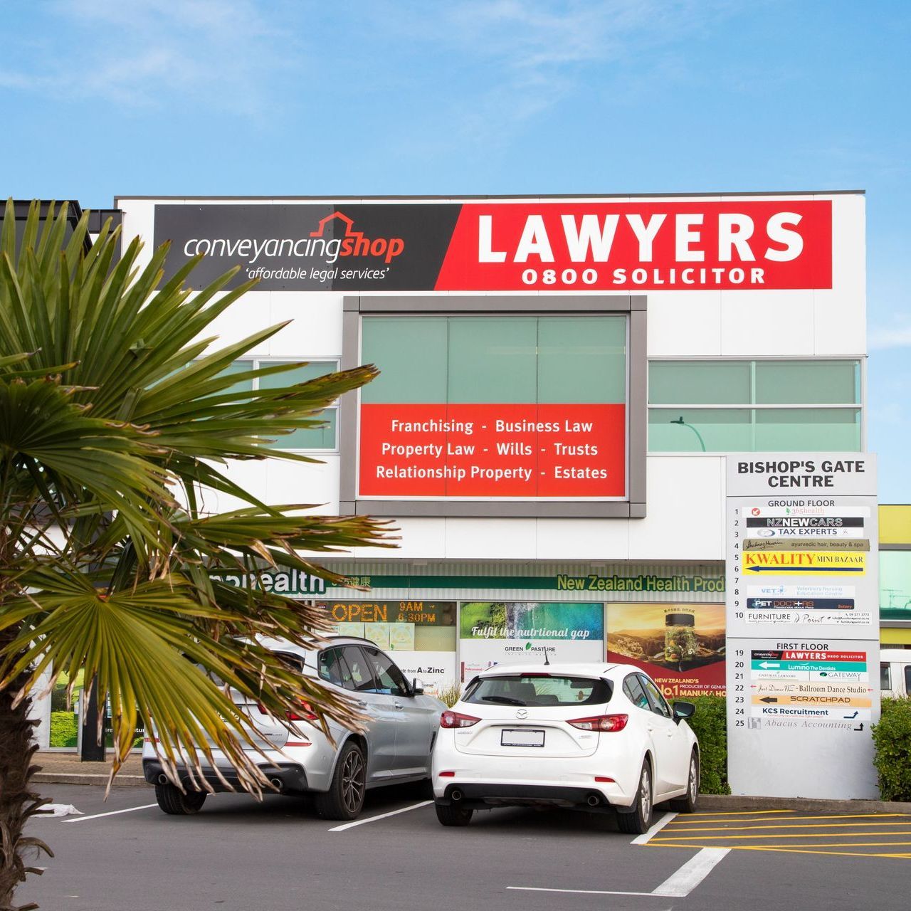 Conveyancing Shop Botany Branch is located on Bishop Dunn Place