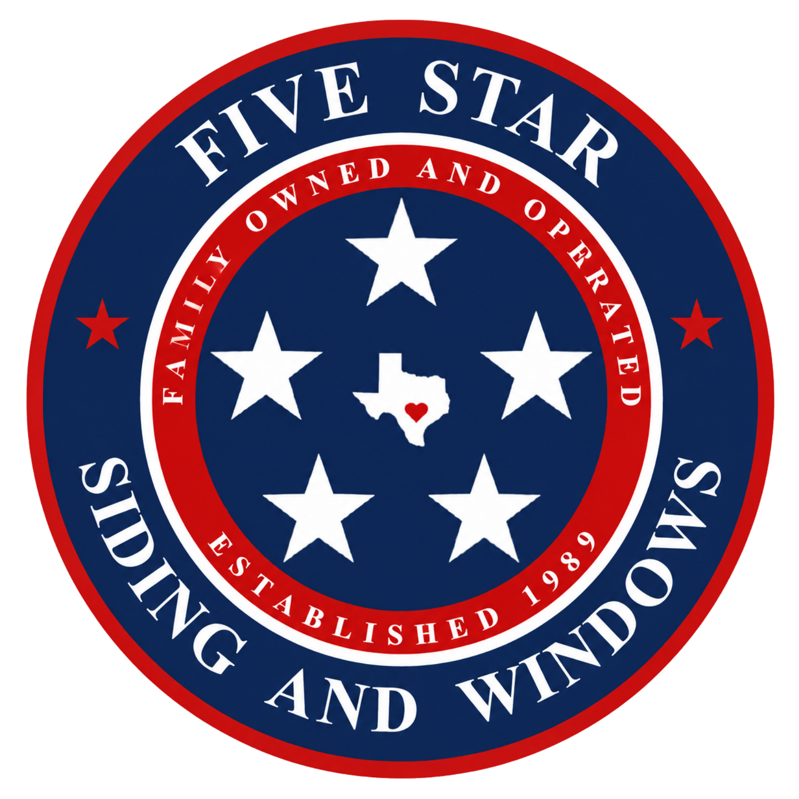 Five Star Siding and Windows logo