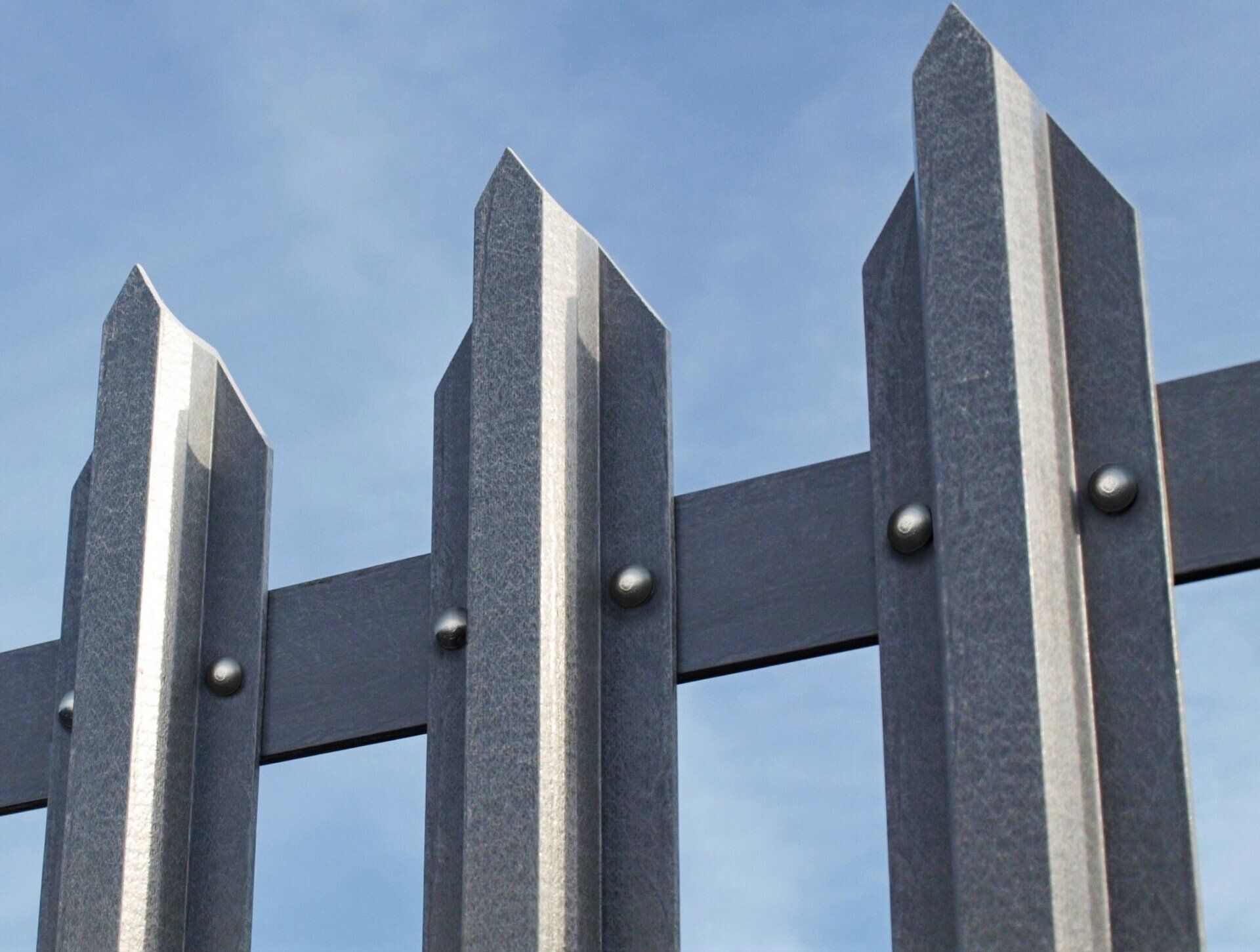 One point Palisade Fencing in Cardiff