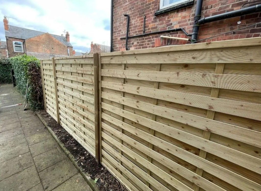 J&Z Fencing hit and miss garden fencing in Adamsdown