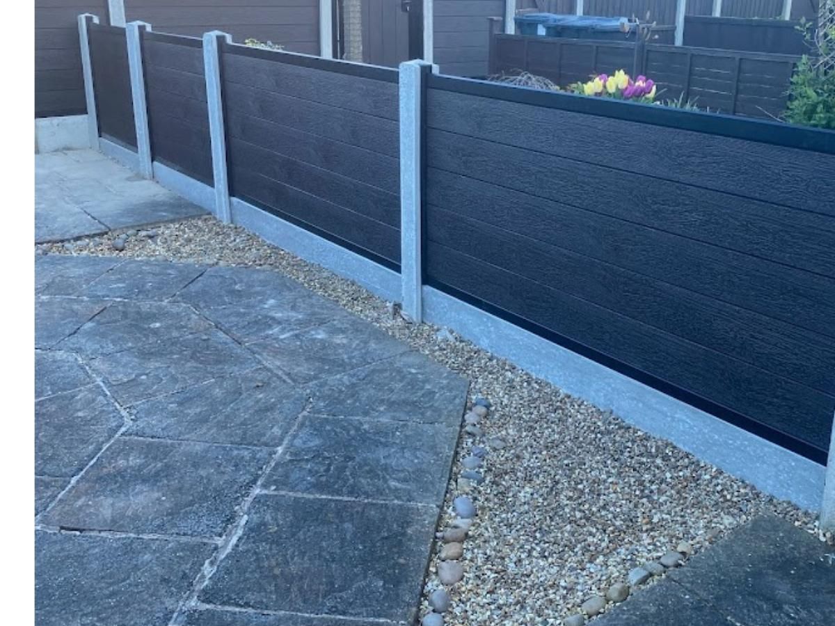 J&Z Fencing 4 foot composite fencing Rumney