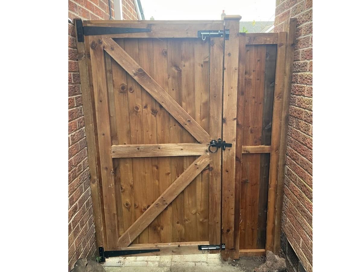Garden gates in Rumney
