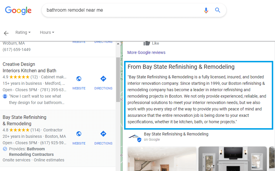 Google My Business Management Service