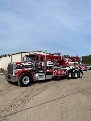 Huge Red Towing Truck — Rincon, GA — Rahn’s Services