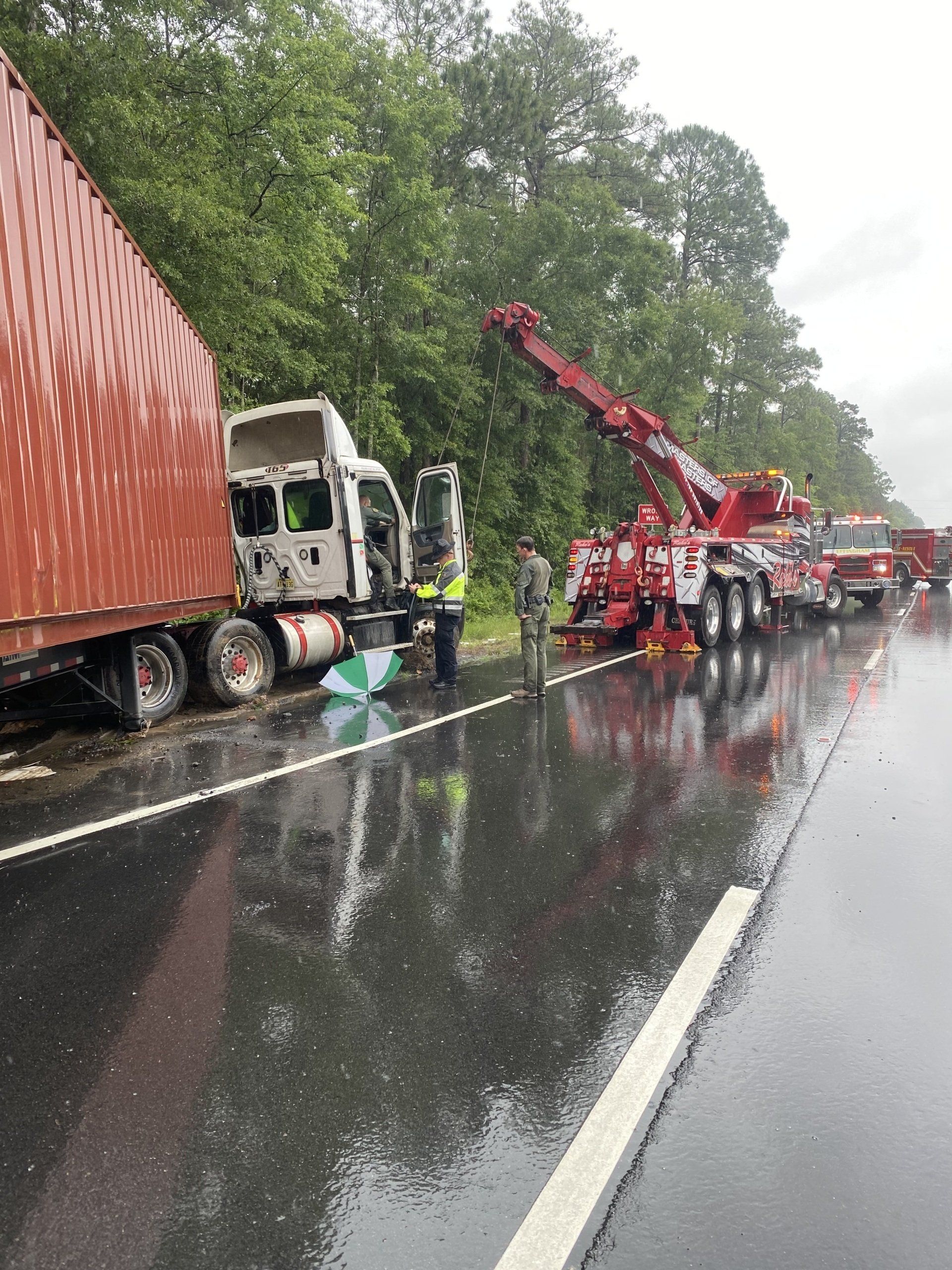 Towing A Truck In A Highway — Rincon, GA — Rahn’s Services