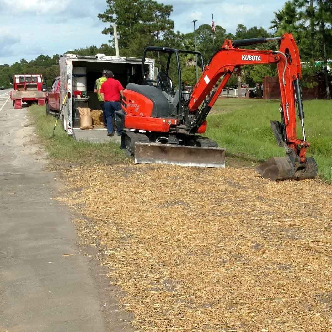Excavator At The Highway — Rincon, GA — Rahn’s Services
