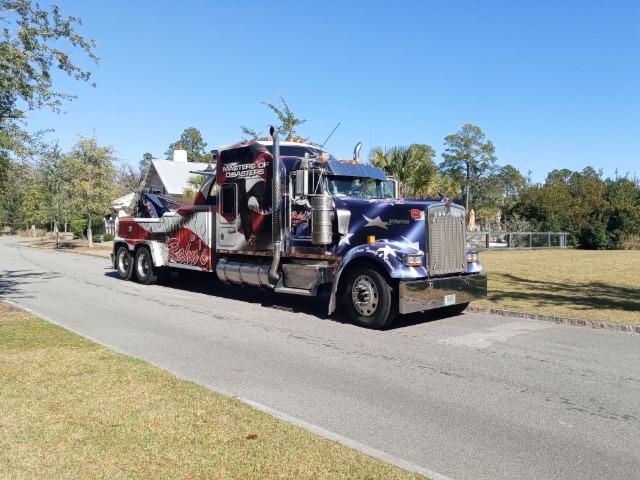 Blue Tow Truck — Rincon, GA — Rahn’s Services