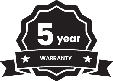5 year warranty commercial and home landscaping