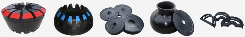 rubber line up