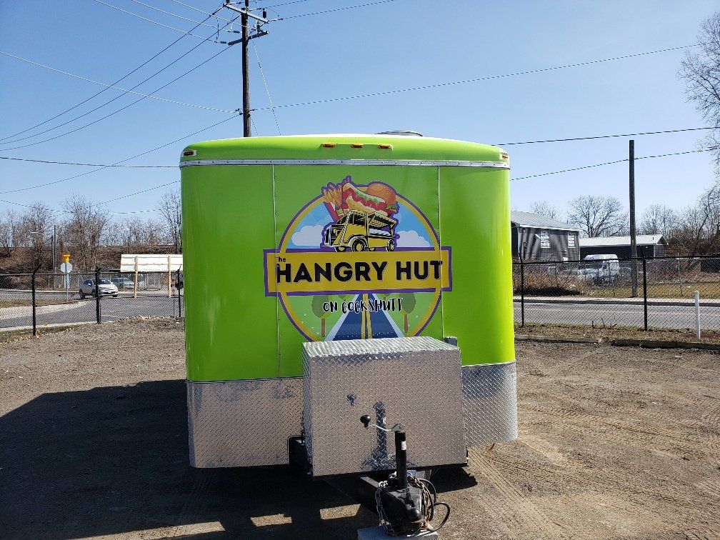 Hangry Hut Vinyl Graphics