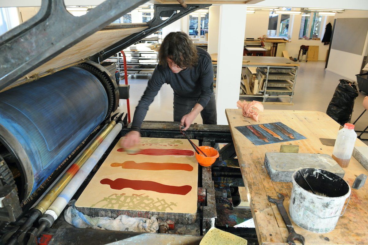 Nicolaus Widerberg Printmaking Figures