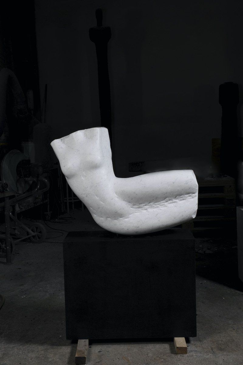 Nicolaus Widerberg Sculpture Stone Figure