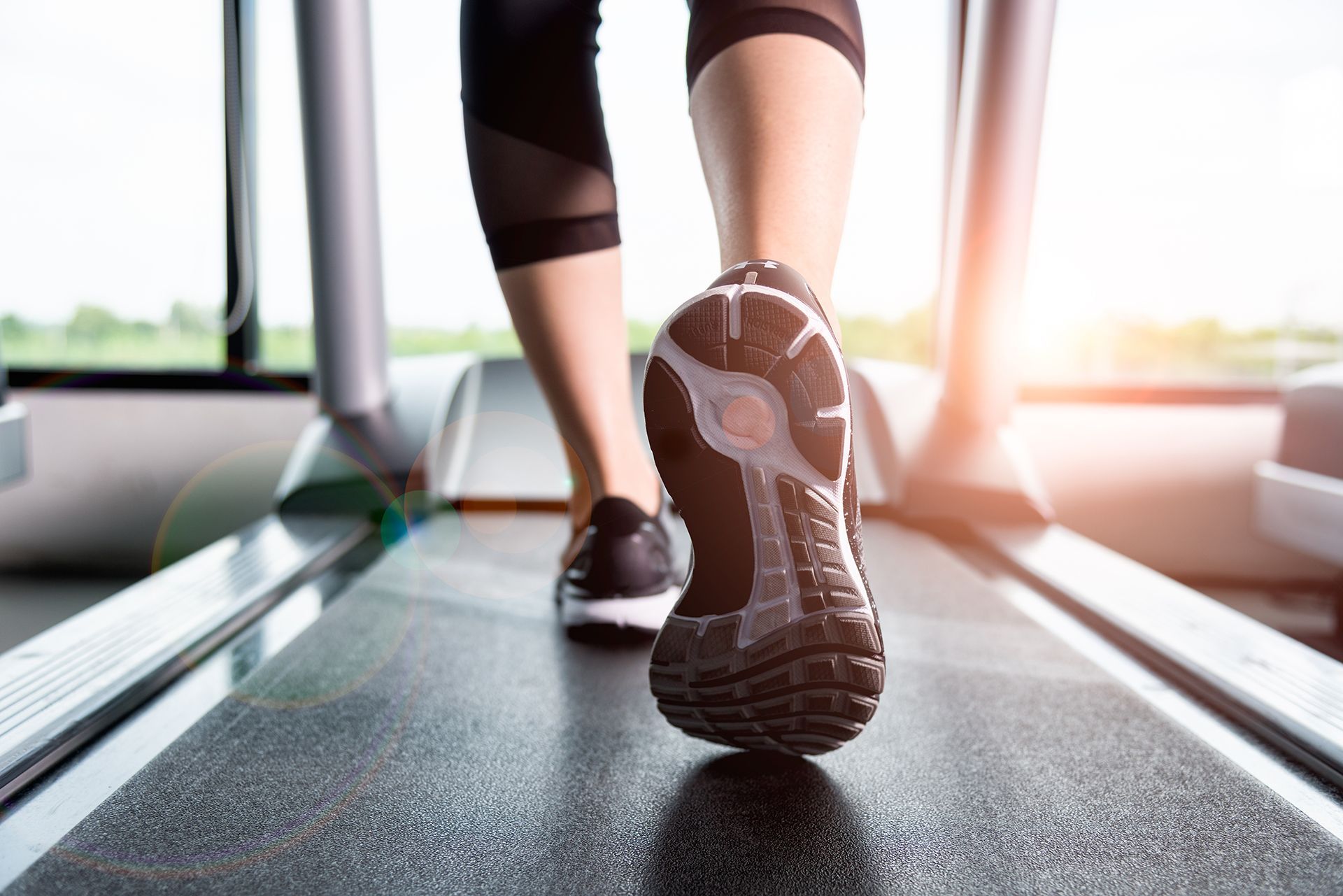 Running on Treadmill