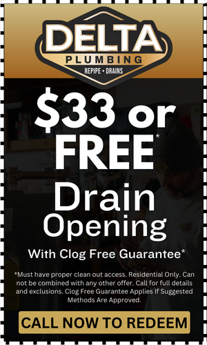 $33 drain cleaning in Aurora TX