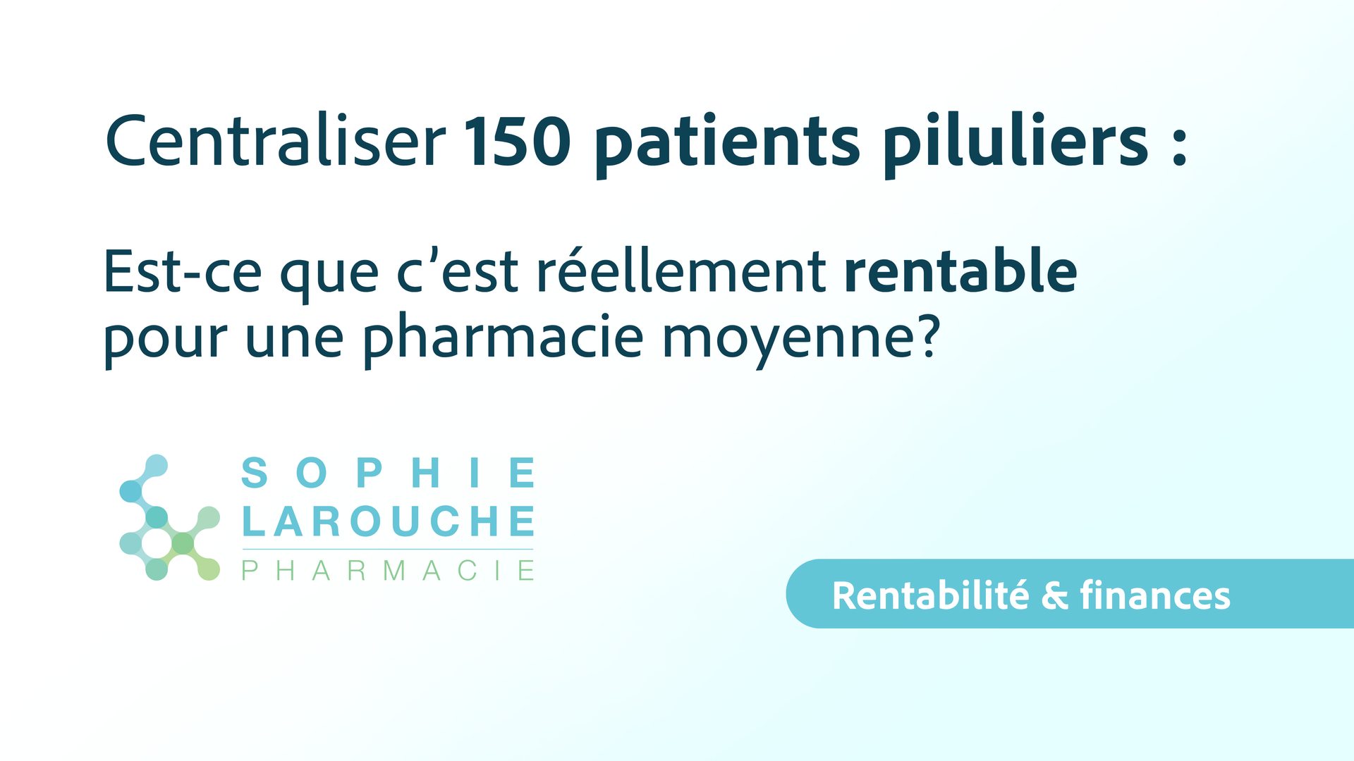 Centraliser 150 patients piluliers : qu’est-ce que ça change vraiment dans une pharmacie moyenne?