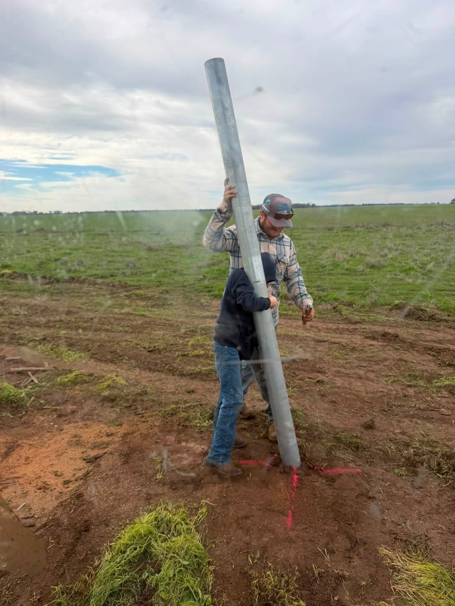 Rural fencing support