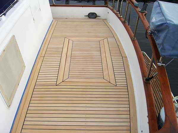 Flexiteek Decking — Rosebud, VIC — Corsair Boats