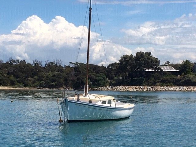 Boat in the Middle of the Sea — Rosebud, Vic — Corsair Boats