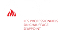 A red flame logo next to the text