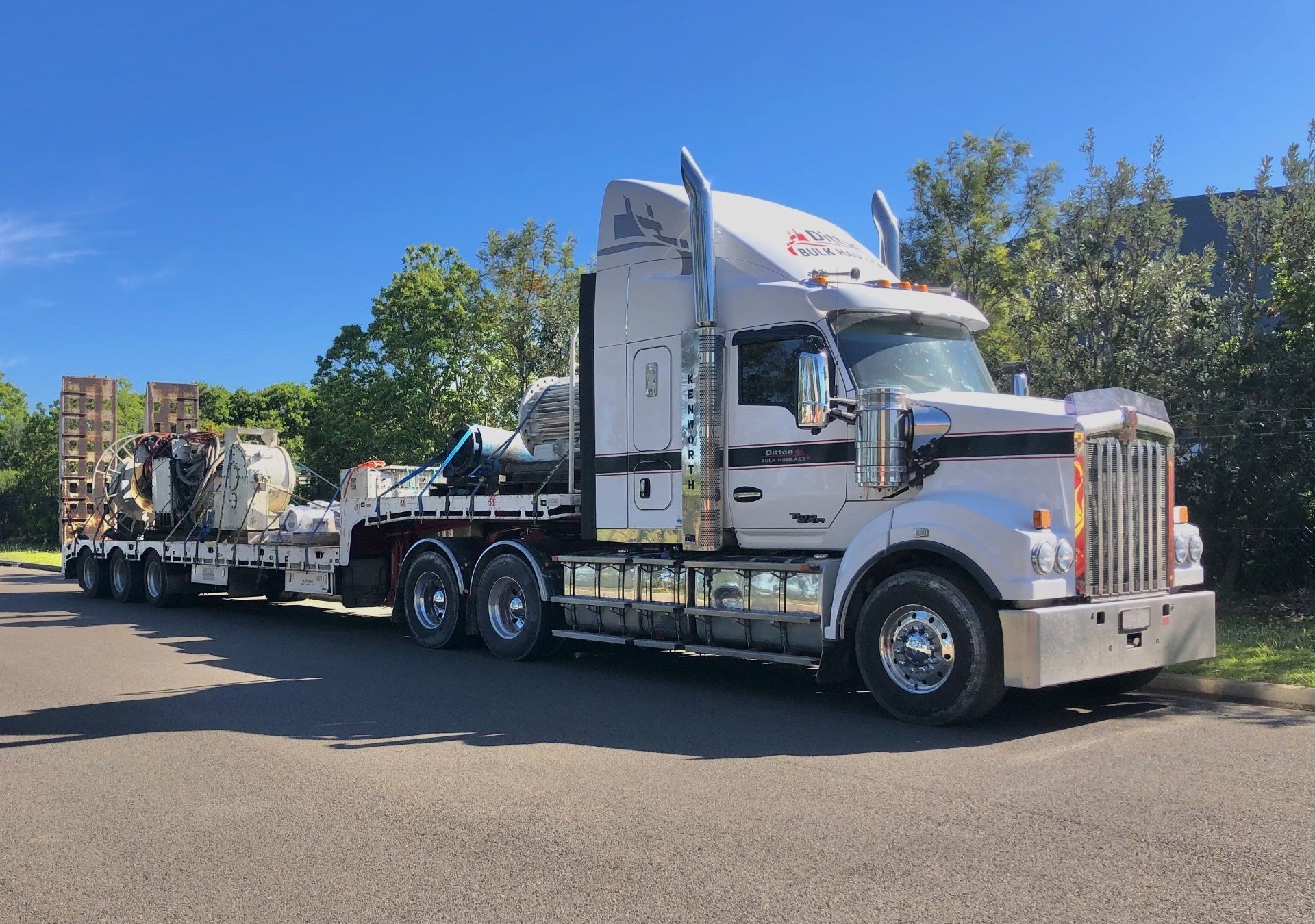 Drop Deck Ramp Trailer