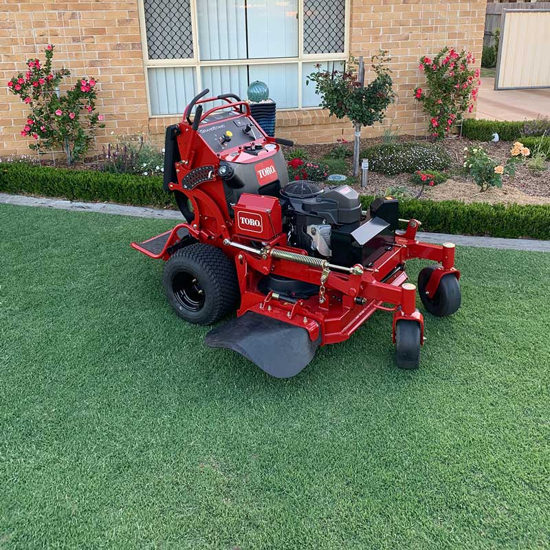 ride on lawn mower