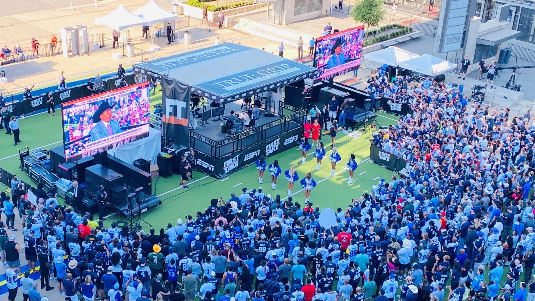ESPN First Take - Stage Lighting and LED Video Walls - Dallas, TX