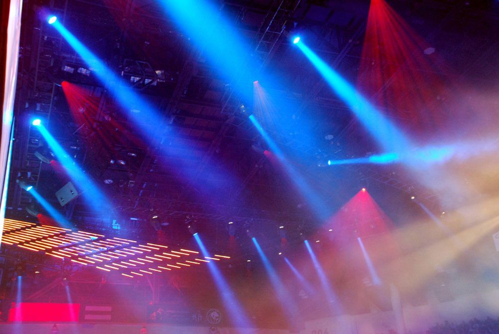 Stage Lights at A Concert — Knoxville, TN — True Grip & Lighting, Inc.