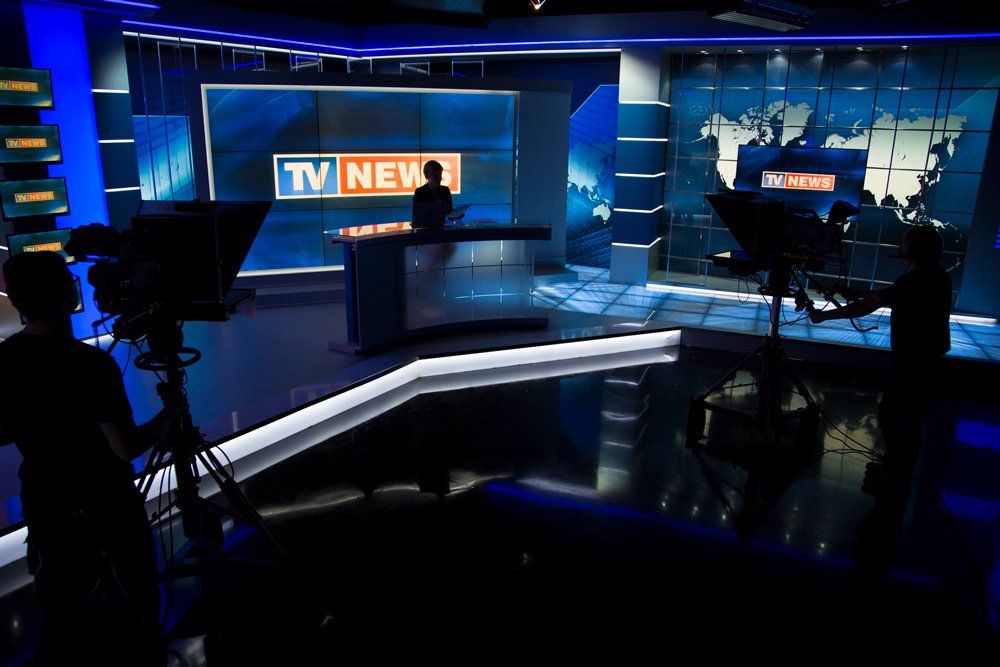 Television Studio with Camera Men — Knoxville, TN — True Grip & Lighting, Inc.