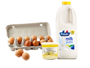 eggs and dairy