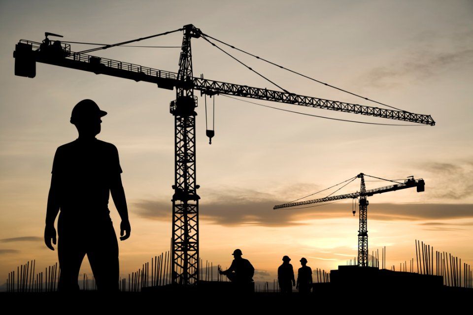 cantiere per edifici antisismici