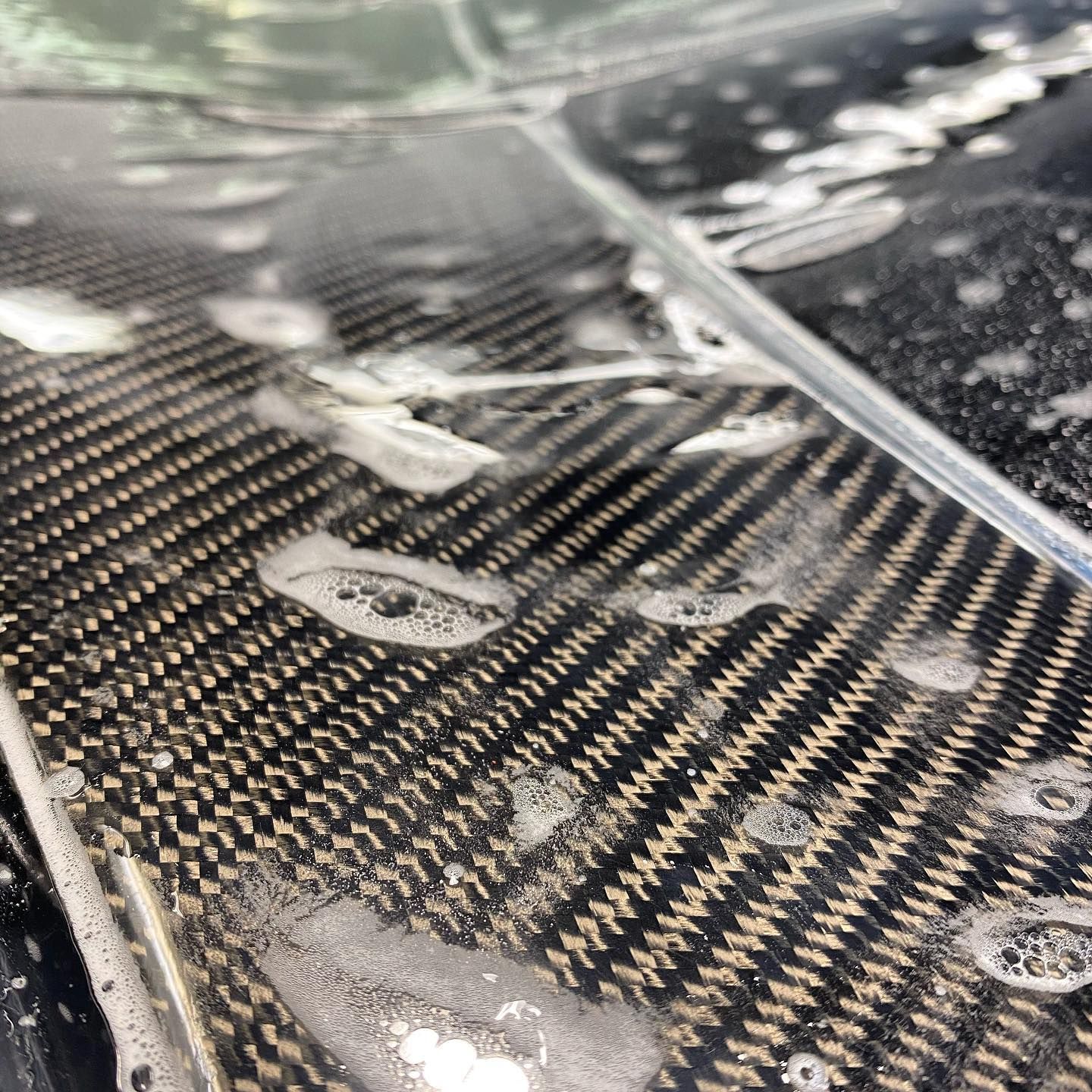 Carbon Fiber PPF Closeup