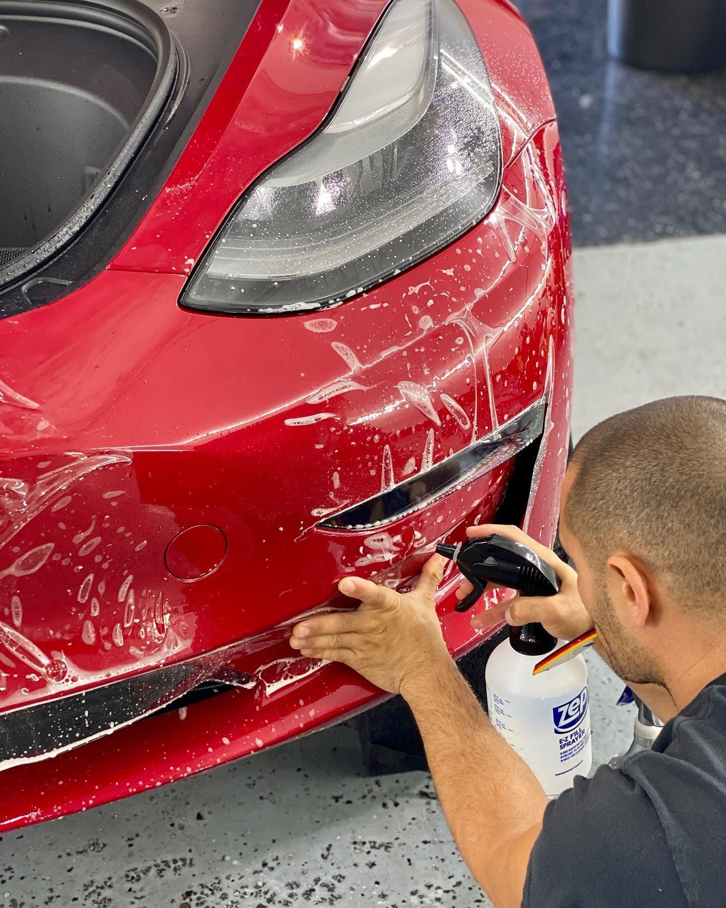 Tesla PPF Installation