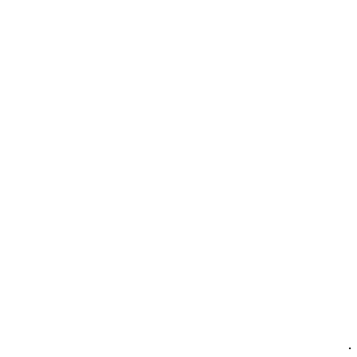 Silhouette of a fairy blowing stardust. The fairy has wings, a ponytail, and is in flight.