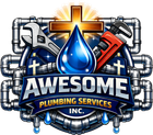 Green circle logo: white wrench, hammer, house icon; "Awesome Handyman Services & Beyond".