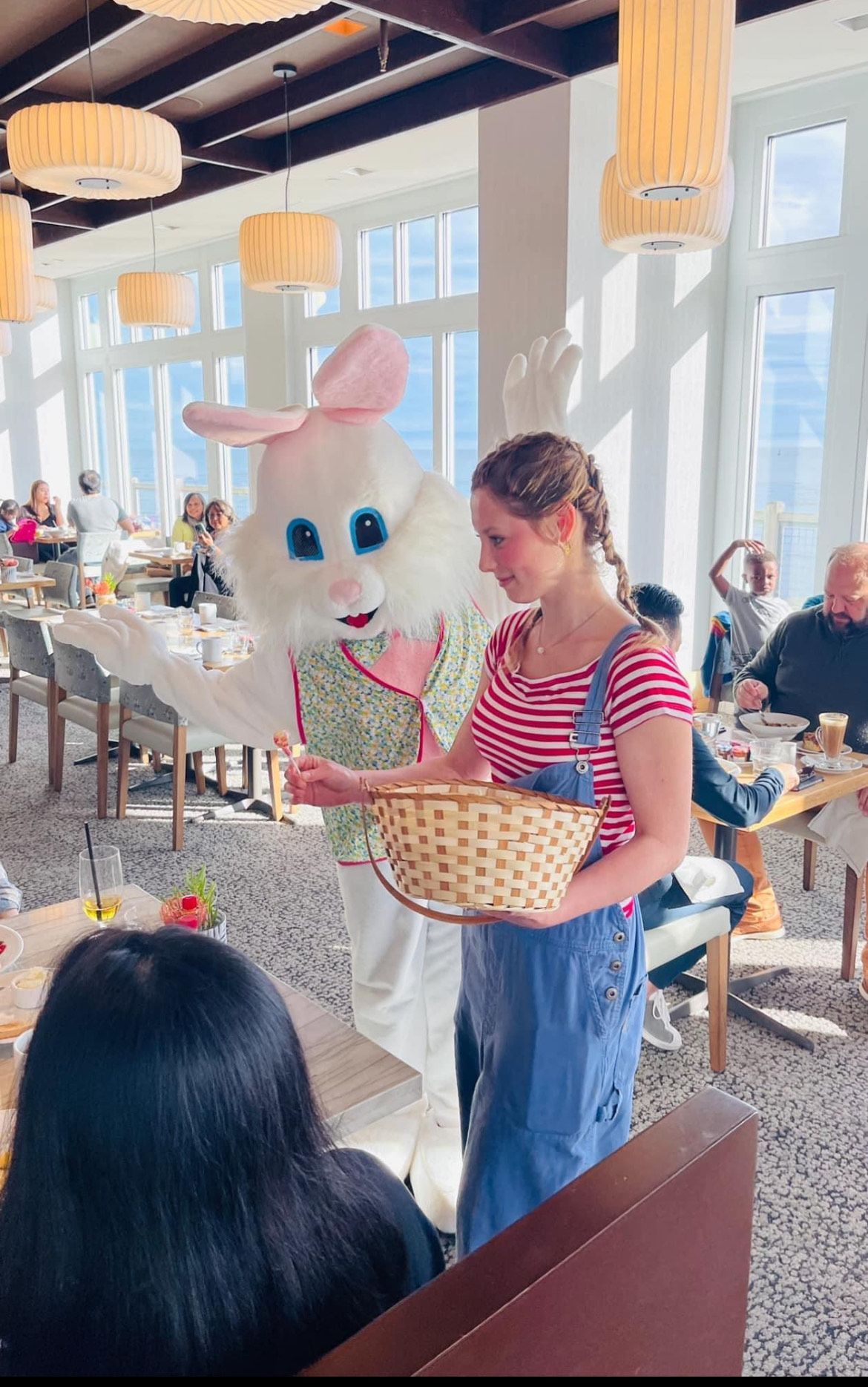 Bella the Easter Bunny & Farmer Girl