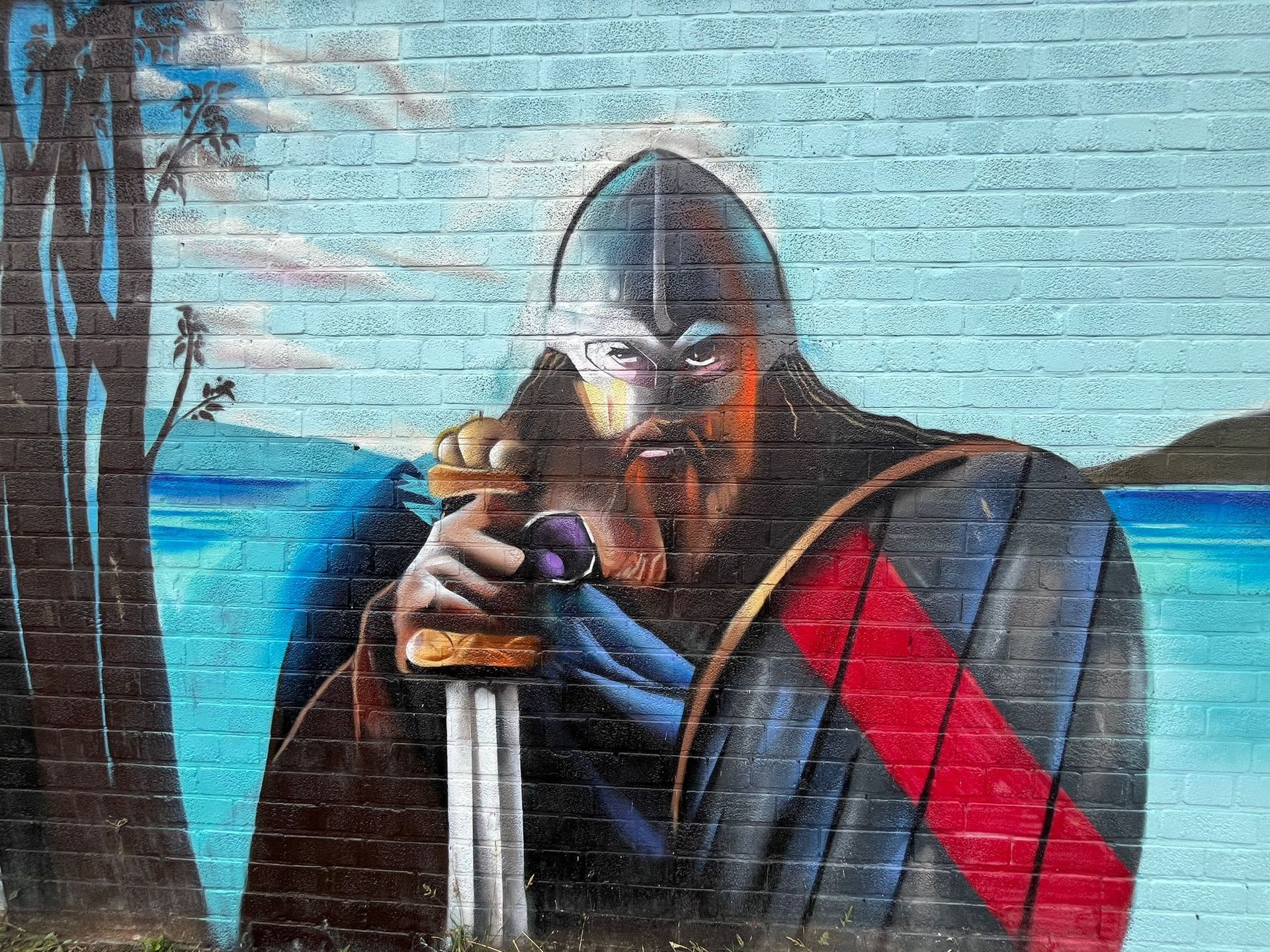 Viking Mural