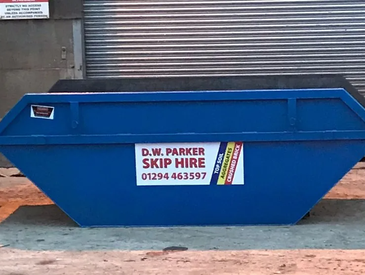 Hire a skip in Ardrossan from D.W Parker Skip Hire?