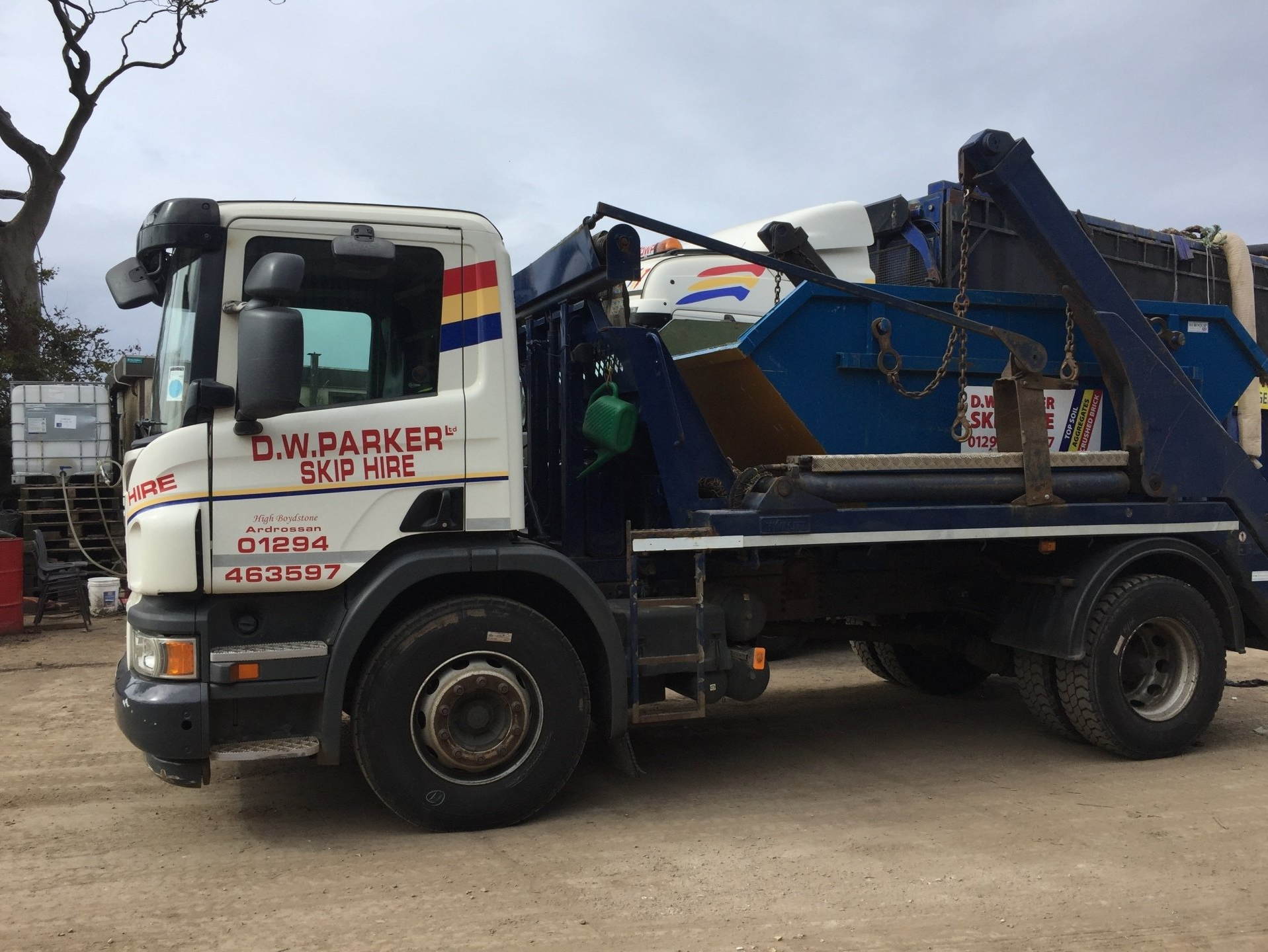 skip truck