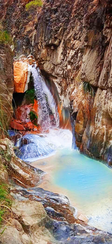 Multicolored Waterfall Multicolored Waterfall