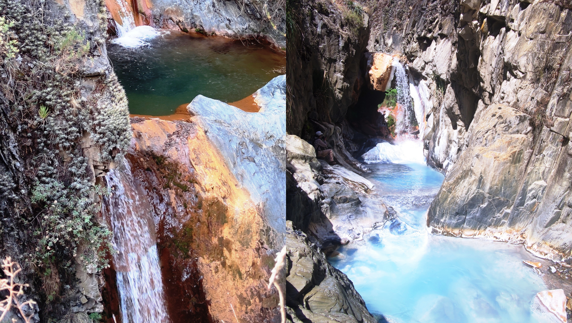 Cataratas: La Sirena y Multicolor